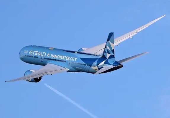 Manchester City Airplane